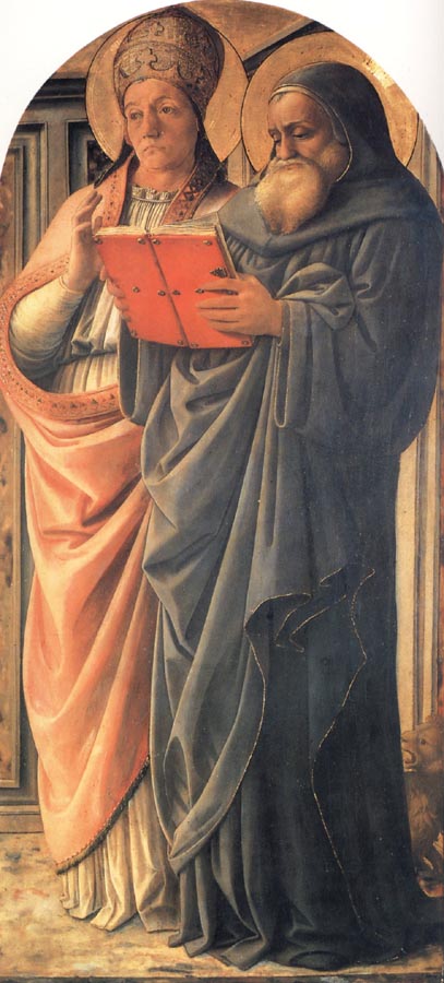 St Gregory and St Jerome